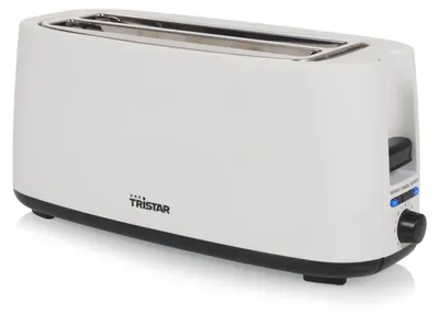 Obrázek produktu pro Tristar BR-1057, 4 krajíců, Bílá, Plast, Knoflíky, Otočné, 1400 W, 230 V
