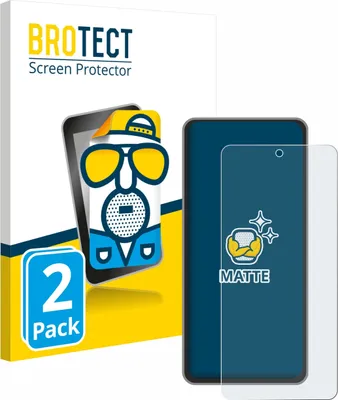 Produktbild von 2x BROTECT Schutzfolie für realme GT 7T Displayschutz Displayschutzfolie Folie Matt Entspiegelungsfolie