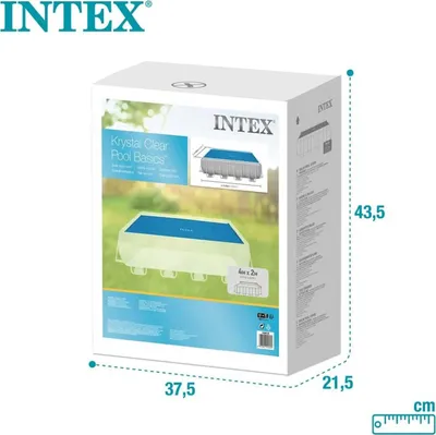 Produktbild von INTEX 28028 - Solarabdeckplane für Frame-Pools 400x200cm