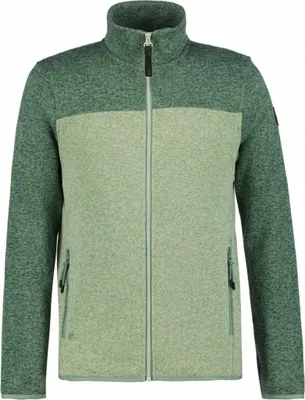 Produktbild von Icepeak Agen Strickfleecejacke Herren ohne Kapuze, Größe:XXL, Farbe:Grün