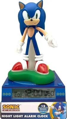 Produktbild von Sonic 3D Lichtwecker, Kinderlizenz, Figur, Ab 3 Jahren