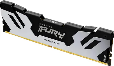 Produktbild von Kingston FURY Renegade - DDR5 - Modul - 48 GB - DIMM 288-PIN - 6400 MHz / PC5-51200 - CL32 - 1.4 V - ungepuffert - non-ECC - Schwarz, Silber
