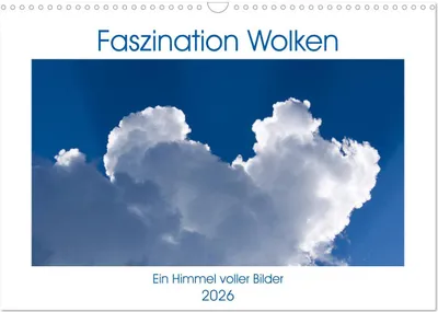 Produktbild von Faszination Wolken (Wandkalender 2026 DIN A3 quer), CALVENDO Monatskalender
