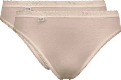 Produktbild von Sloggi Damen Unterhose Basic+ Tai , 2-Pack, 46, Skin