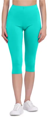 Image de Leggings 3/4 pour femme Bellivalini en viscose BLV50-148 (menthe, M)