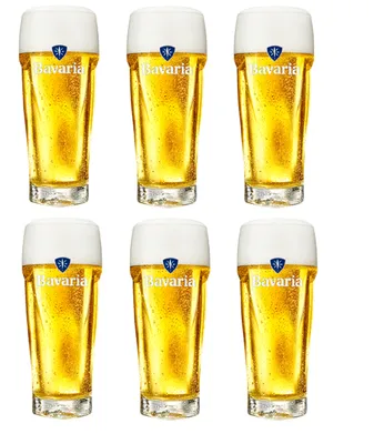 Obrázek produktu pro Bavorské pivní sklenice 250 ml - 6 kusů