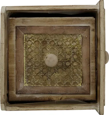 Produktbild von Dijk Schubladen Holz braun 20 x 18 x 18 cm