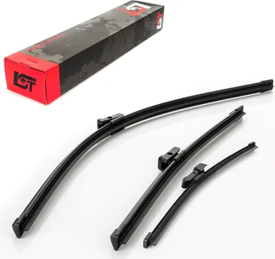 Produktbild von Scheibenwischer Set vorne hinten Frontwischer Heckwischer für VW Polo 6R