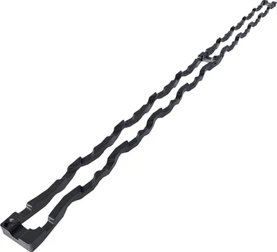 Produktbild von HSI Terra Space Abstandhalter Hartkunststoff 70 cm schwarz - 10 Stück