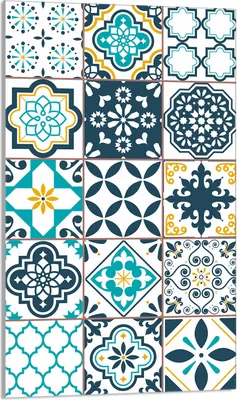Produktbild von Glasschneidebrett 30x52 Mosaik
