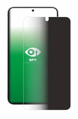 A privacy screen protector is shown on a smartphone.