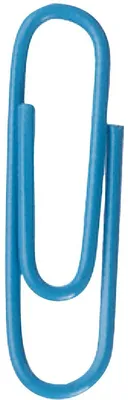 Produktbild von Alco Briefklammer Metall kunststoffüberz 26mm blau 1000 Stück