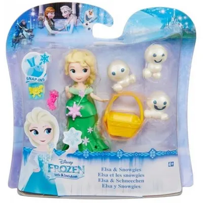 Image de Mini princesse reine des neiges : elsa et les snowgies - hasbro b9875 - disney princesses - poupee