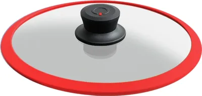 Produktbild von Squality, Glasdeckel mit Silikonring, 20cm, Abgießfunktion, Anti-Schock, LIMETTE