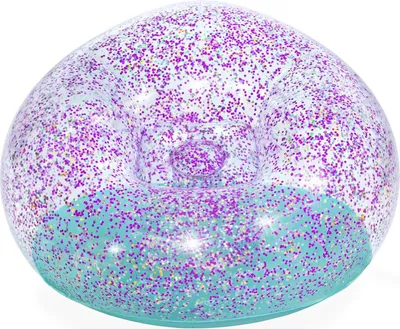 Produktbild von Bestway® Inflate-A-Chair™ Luftsessel Glitter Dream™ 114 x 112 x 66 cm