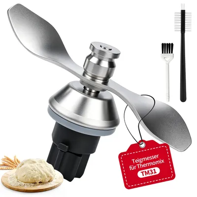 Teigschaber für Thermomix TM31, Edelstahl