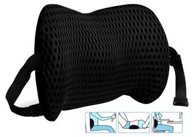 Produktbild von Lendenkissen, Lendenwirbelstütze für Auto, Bett, Sofa, Rückenkissen, Bürostuhl