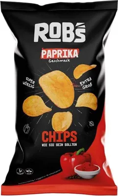 Produktbild von Rob's Chips Paprika 120g