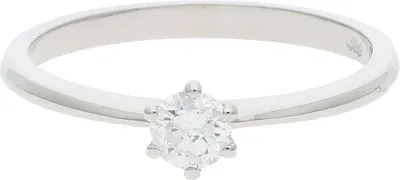 Produktbild von Verlobungsring Weißgold 585 Brillant JL10-07-3508 JuwelmaLux Größe 50