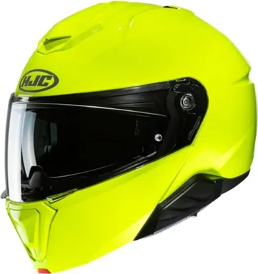 Produktbild von HJC i91 Solid Fluo Green Klapphelm M