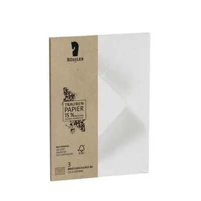 Produktbild von Briefumschlag B6 VE=3 Stück Terra Grape 120g/qm
