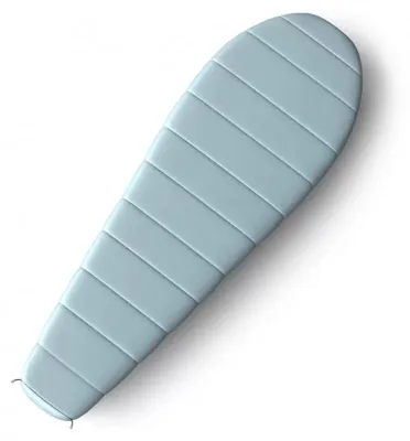 Imagen del producto de Saco de dormir Husky Mummy Majesty para mujer, modelo 2024, -10°C, 200 cm, color azul claro