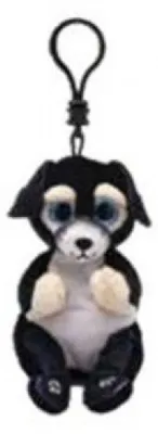 Imagen del producto de Clip para peluches TY Beanie Bellies, modelo "Ranger", perro, aproximadamente 10 cm.