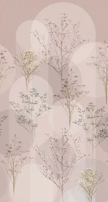 Zdjęcie produktu dla Erismann fototapeta kwiaty polne różowym - 661077 - 150 cm x 2.8 m