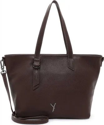 Image de SURI FREY sac shopper sac à épaule Gitty Shopper Brown marron foncé