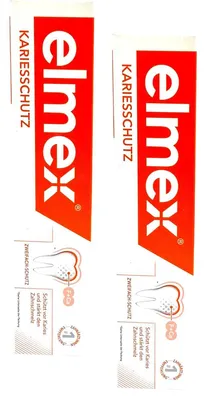 Produktbild von 2x Elmex Zahnpasta Kariesschutz 2x 75ml