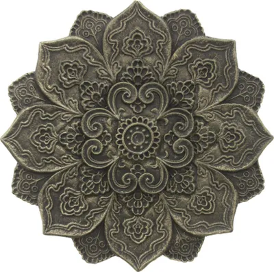 Produktbild von Steinfiguren Horn Wanddekoration Blüte im orientalischen Stil, DE-998