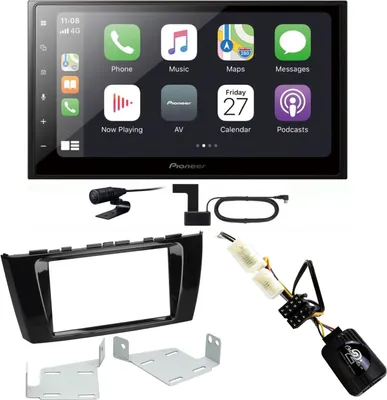 Produktbild von Pioneer SPH-DA250DAB CarPlay Android Auto Einbauset für Mitsubishi Space Star