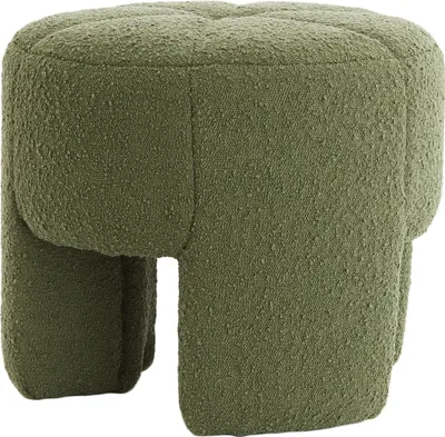 Produktbild von Light & Living - Sitzhocker BATOEMI - Ø51x45cm - Grün