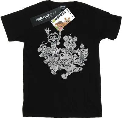 Produktbild von Disney - "The Muppets Muppet Babies" T-Shirt für Herren BI43554 (S) (Schwarz)