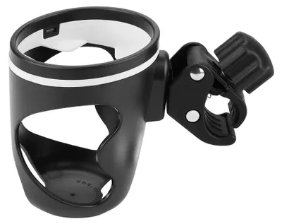 Image de Porte-gobelet universel pour vélo, rotatif à 360 degrés, adapté aux poussettes, vélos et fauteuils roulants