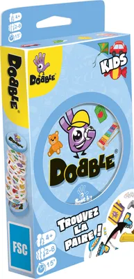 Produktbild von Asmodee – DOBBLE Kids – Kartenspiel für Kinder ab 4 Jahren – Schnelligkeitsspiel