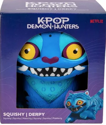 Produktbild von Derpy: KPop Demon Hunters Squishy Anti-Stress-Figur (14 cm)
