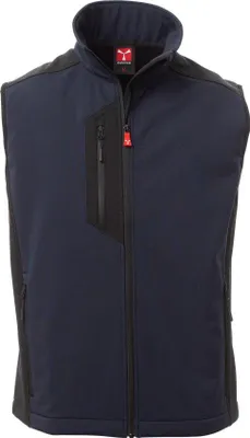 Produktbild von Herren Weste Zweifarbig "CORK" - Payper Marineblau/Schwarz L