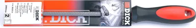 Image de Dick 3562202-2K Round rasp cut 2 with 2K-handle Cut length 200 mm 1 pc(s)