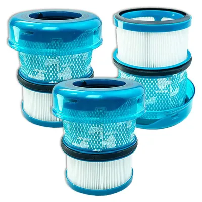 HEPA-Filter für Dyson V16, 3er-Set mit Reinigungsbürste
