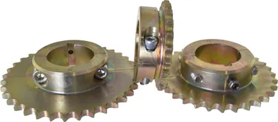 Produktbild von Kettenrad 428, 21-42 Zähne, für 50mm Achse, 8mm Keilnut, Zähne 428er:24 Zähne