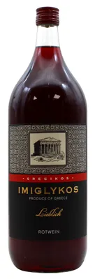 Produktbild von Grecikos Imiglykos Rotwein lieblich 11% vol., 6er Pack (6 x 2 l Flasche)