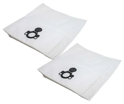 Produktbild von vhbw 10x Staubbeutel Ersatz für Nilfisk 302004000, 302004004, 107419591 für Staubsauger - 27cm x 21,5cm Weiß