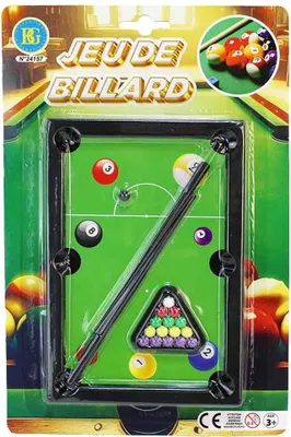 Produktbild von Mini Billard Spiel - ca. 19,5 x 13,5 cm