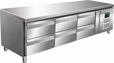 Produktbild von Saro Unterbaukühltisch, 3X2 Schubladen Ugn 3160 Tn