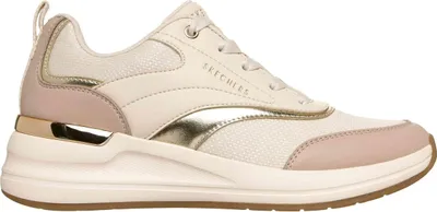 Obrázek produktu pro Skechers Sneakers 177342-NTGD in NATURAL DURALEATHER/ MESH/ GOLD TRIM color size 38.5