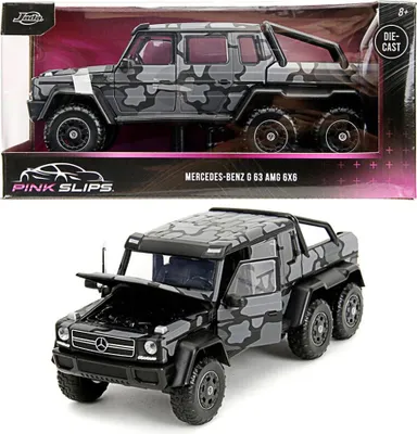 Obrázok produktu pre Jada, ružové výpovede Mercedes-Benz AMG G63 v mierke 1:24
