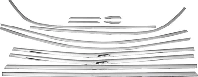 Produktbild von OMAC Zier- / Schutzleiste Türscheibe Fensterleiste 6145146 Fenster Ein-/Anbau Edelstahl für Renault Megane 1