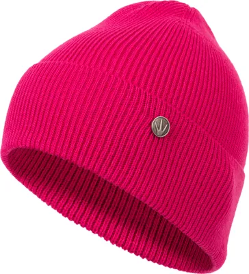Immagine prodotto di Berretto Donna Invernale Heyo Caldo Beanie a Costine Rosso Taglia Unica