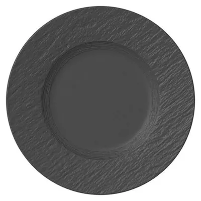 Immagine prodotto di Villeroy & Boch Manufacture Rock Frühstücks-&-Kaffee-Set 8-teilig für 4 Personen – Teller & Kaffeebecher